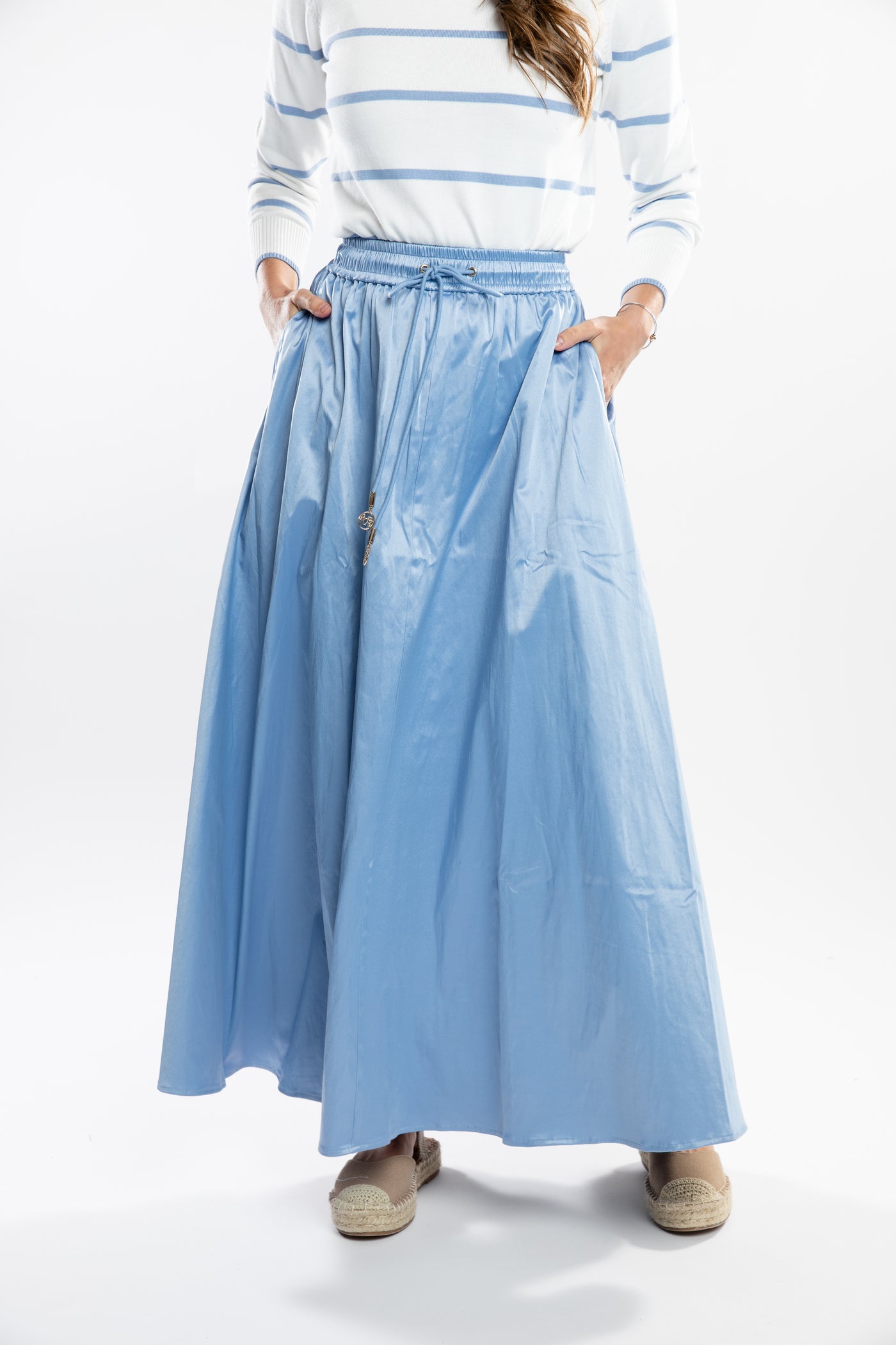 The Serena Skirt | Blueberry