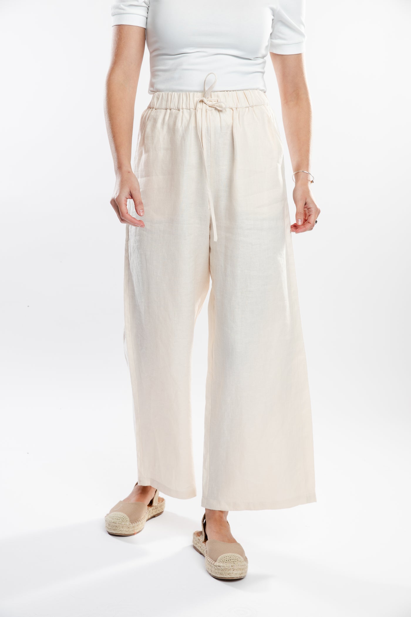 The Lilian Linen Pant | Sand