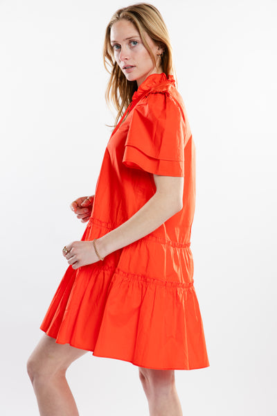 The Willow Dress | Coral