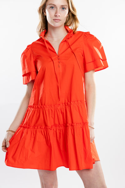 The Willow Dress | Coral