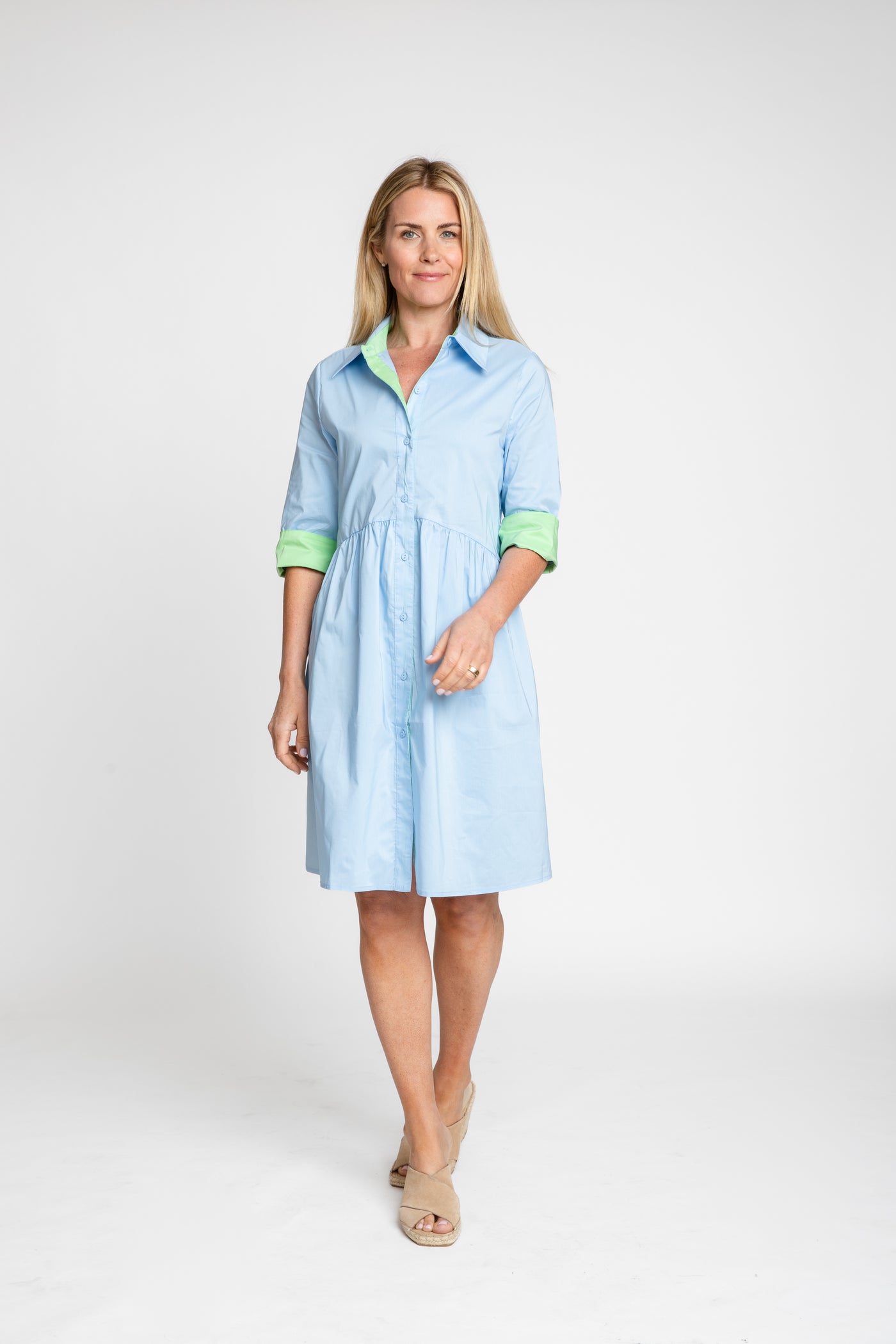 The Hampton Dress | Blue