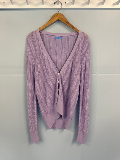 The Pointelle Cardigan- Sample