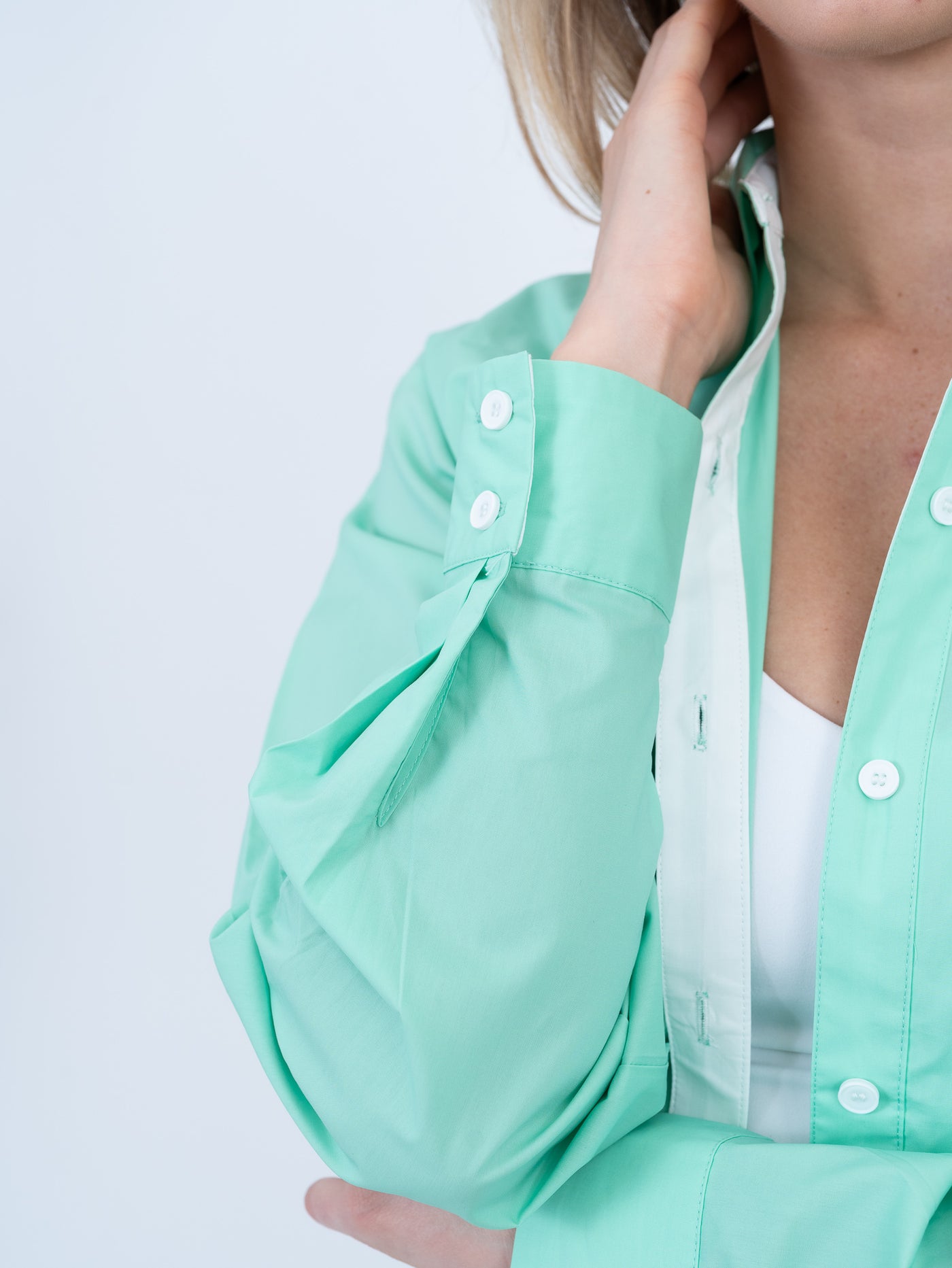 The Brooke Classic Button-Down Shirt | Green