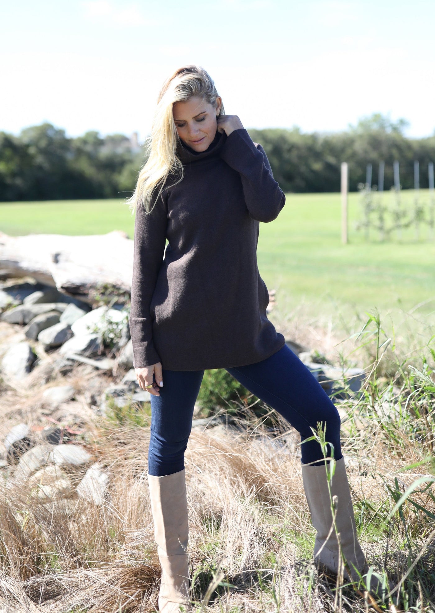 The Laura Tunic | Brazilian Nut