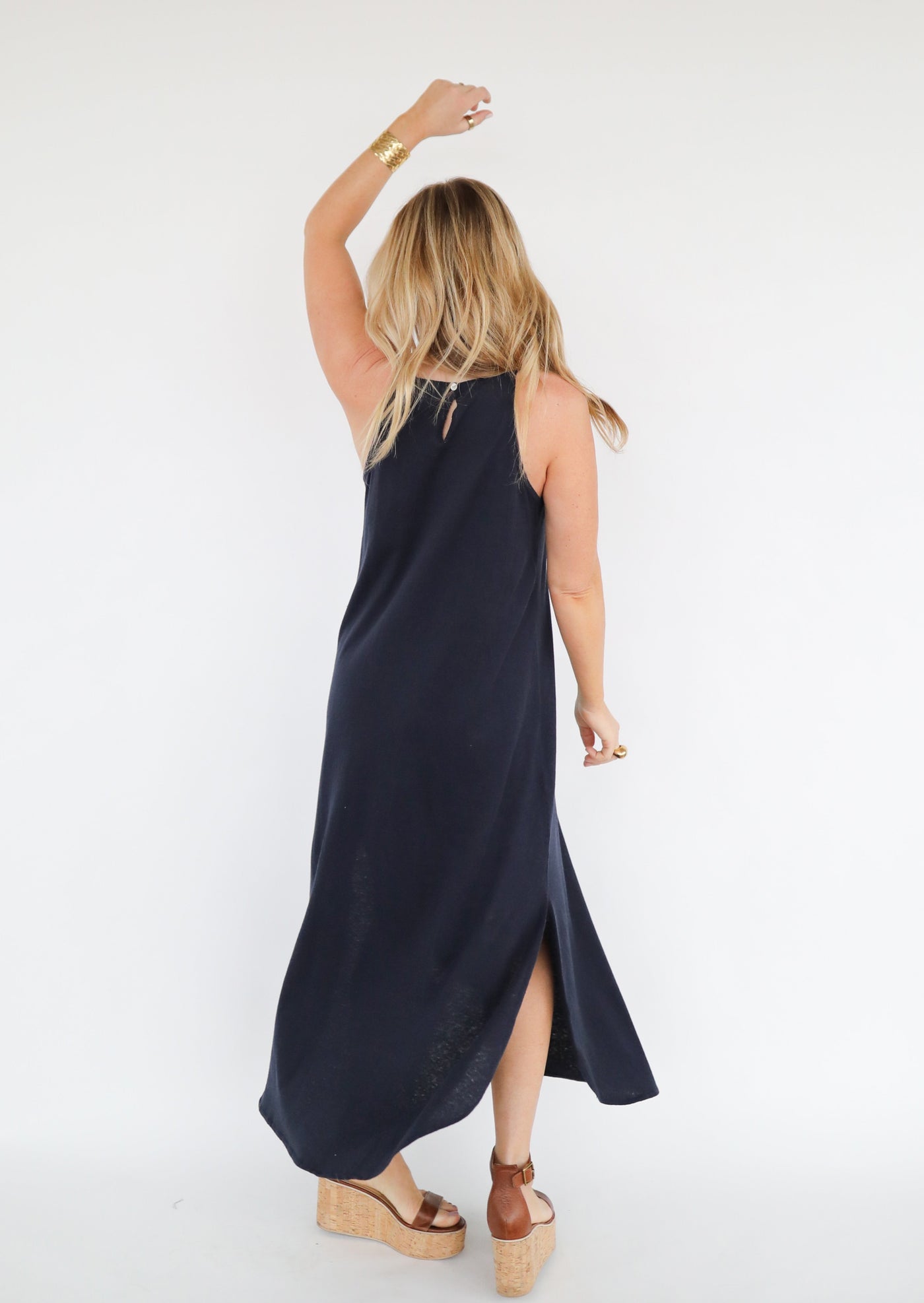 The Daisy Dress | Navy