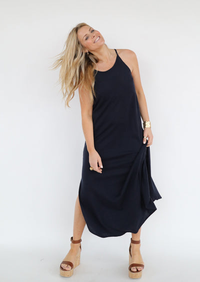 The Daisy Dress | Navy